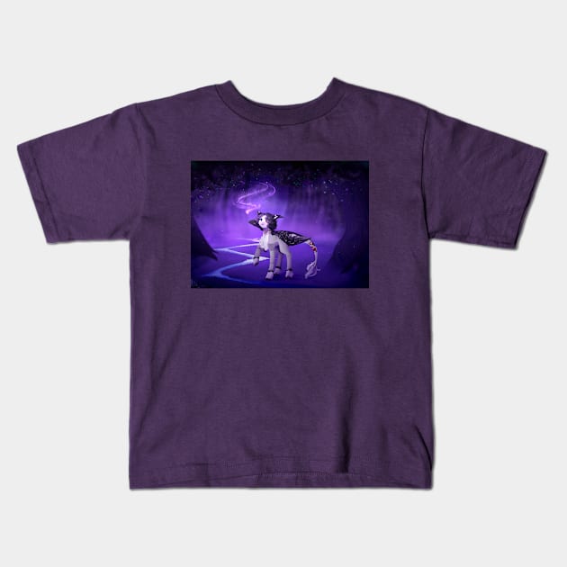 Mystery Forest Kids T-Shirt by MilkFav03